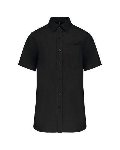 Camicia uomo in popeline manica corta