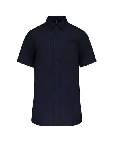 Camicia uomo in popeline manica corta