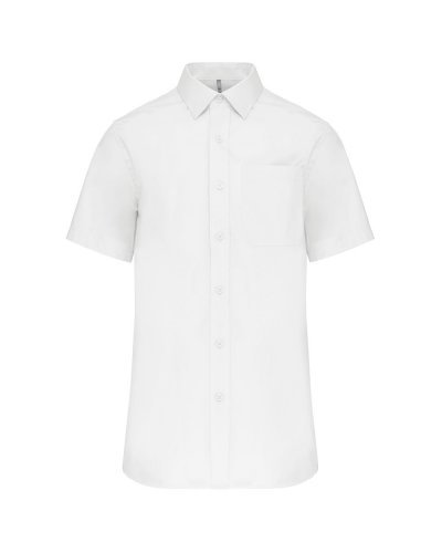 Camicia uomo in popeline manica corta