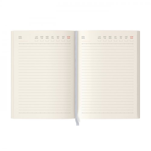 Agenda Portafoglio con Chiusura tricolore con magnete