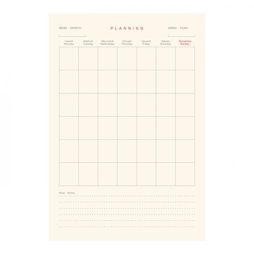 Agenda Portafoglio con Chiusura tricolore con magnete