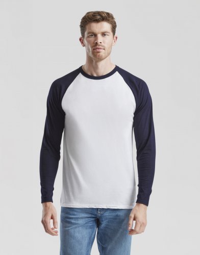 T-shirt Baseball maniche lunghe