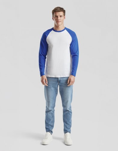 T-shirt Baseball maniche lunghe