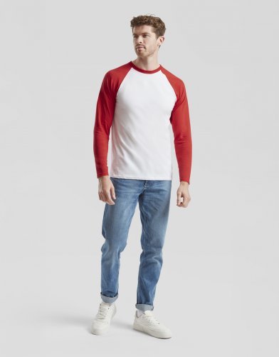 T-shirt Baseball maniche lunghe