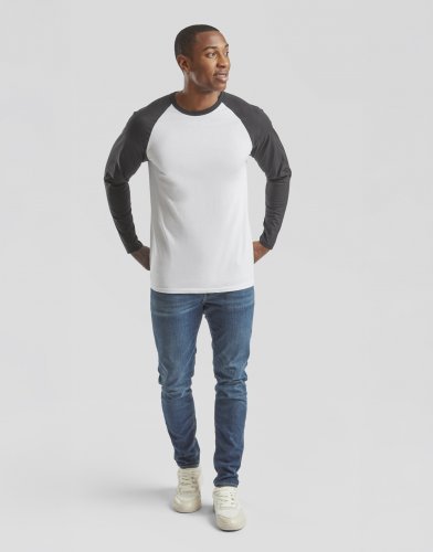 T-shirt Baseball maniche lunghe