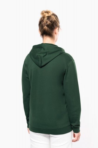Felpa con cappuccio full zip