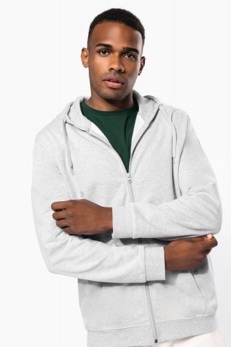 Felpa con cappuccio full zip