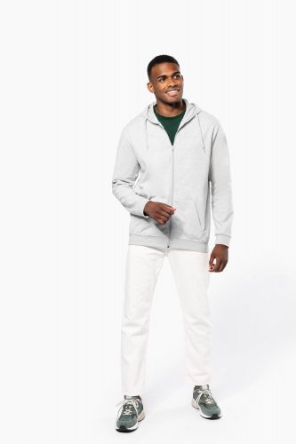 Felpa con cappuccio full zip