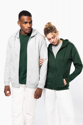Felpa con cappuccio full zip