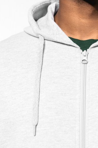 Felpa con cappuccio full zip