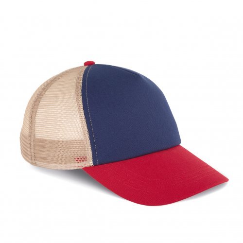 Cappellino trucker 5 pannelli in cotone canvas - k-up gold label