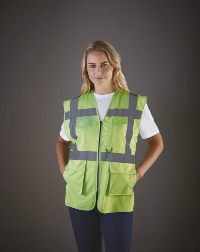 Gilet multifunzione alta visibilità