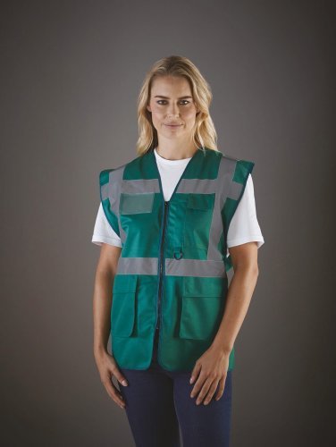 Gilet multifunzione alta visibilità
