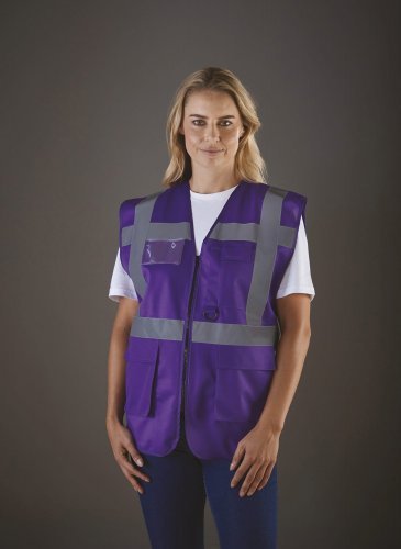 Gilet multifunzione alta visibilità