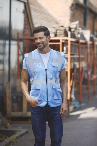 Gilet multifunzione alta visibilità