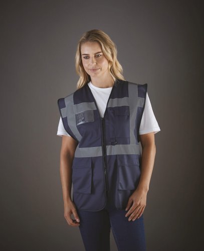 Gilet multifunzione alta visibilità