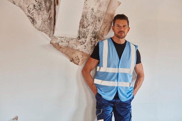 Gilet alta visibilità in maglia traforata riciclata