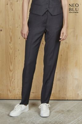 Pantalone abito donna con vita elasticizzata Gabin