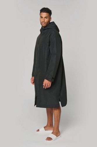 Parka lungo foderato in sherpa unisex