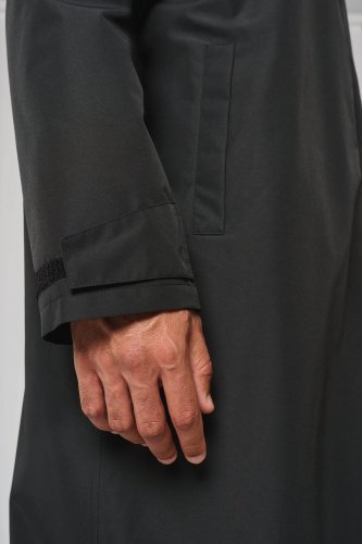 Parka lungo foderato in sherpa unisex