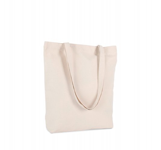 Borsa shopping in cotone riciclato