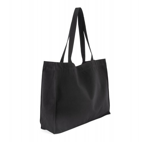 Capiente shopper in cotone riciclato