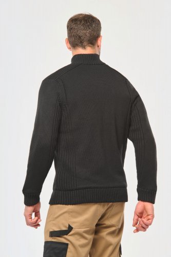 Cardigan foderato in pile uomo