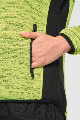 Giacca donna in politricot riciclato
