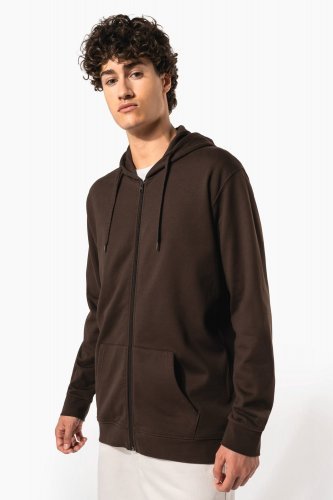 Felpa con cappuccio full zip