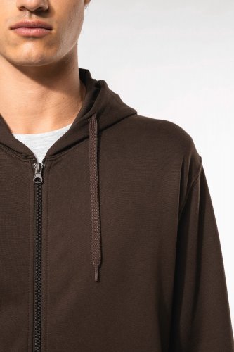 Felpa con cappuccio full zip