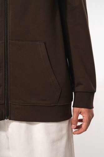 Felpa con cappuccio full zip