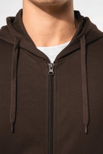 Felpa con cappuccio full zip