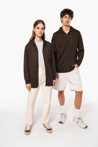 Felpa con cappuccio full zip
