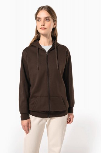 Felpa con cappuccio full zip