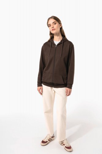 Felpa con cappuccio full zip