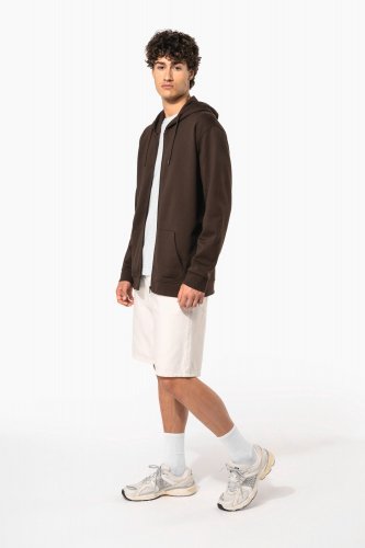 Felpa con cappuccio full zip