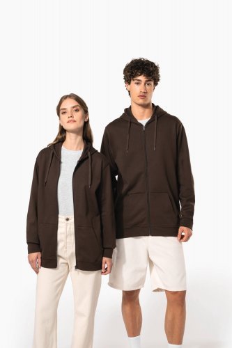 Felpa con cappuccio full zip