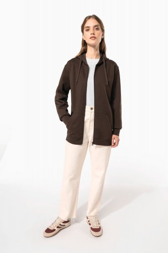 Felpa con cappuccio full zip