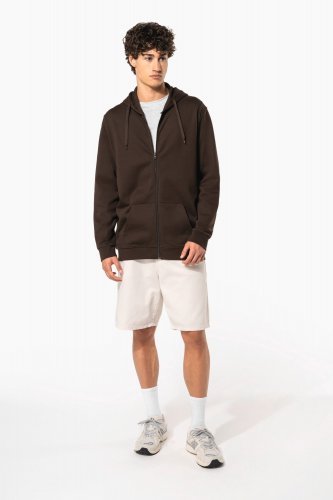 Felpa con cappuccio full zip