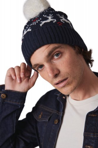 Berretto natale - motivo renna