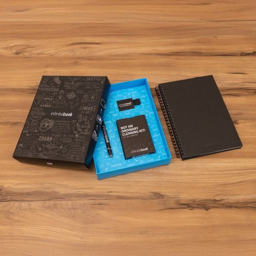 Starter kit infinitebook a5 planner texture