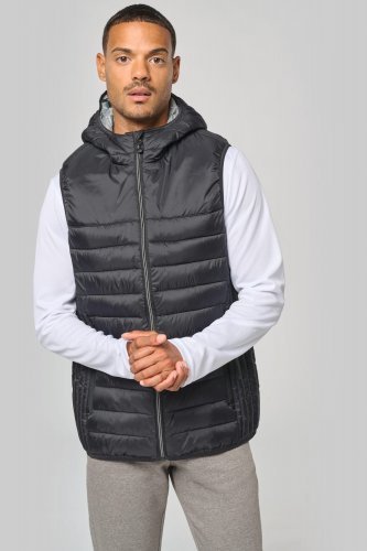 Gilet adulto con cappuccio
