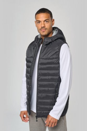 Gilet adulto con cappuccio