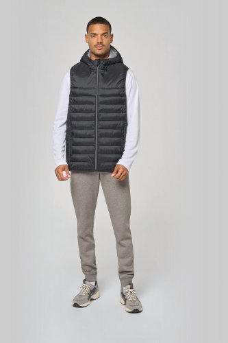 Gilet adulto con cappuccio