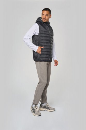 Gilet adulto con cappuccio