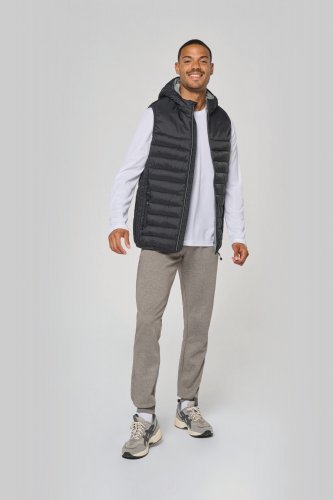 Gilet adulto con cappuccio