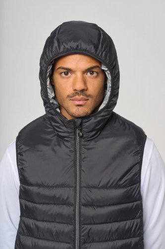 Gilet adulto con cappuccio