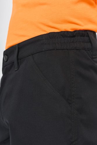 Pantaloni cargo unisex con fondo gamba elasticizzato