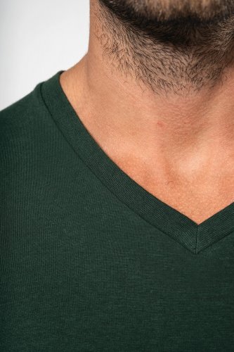 T-shirt uomo bio150 ic scollo a v