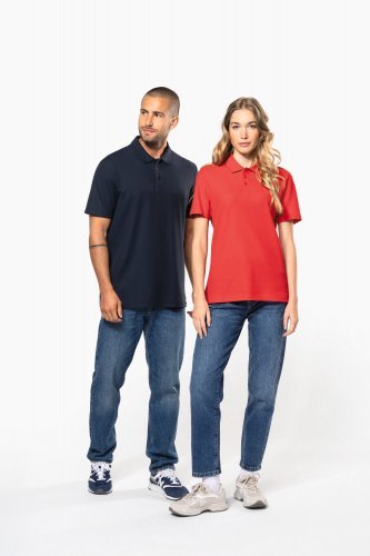 Polo unisex in piqué